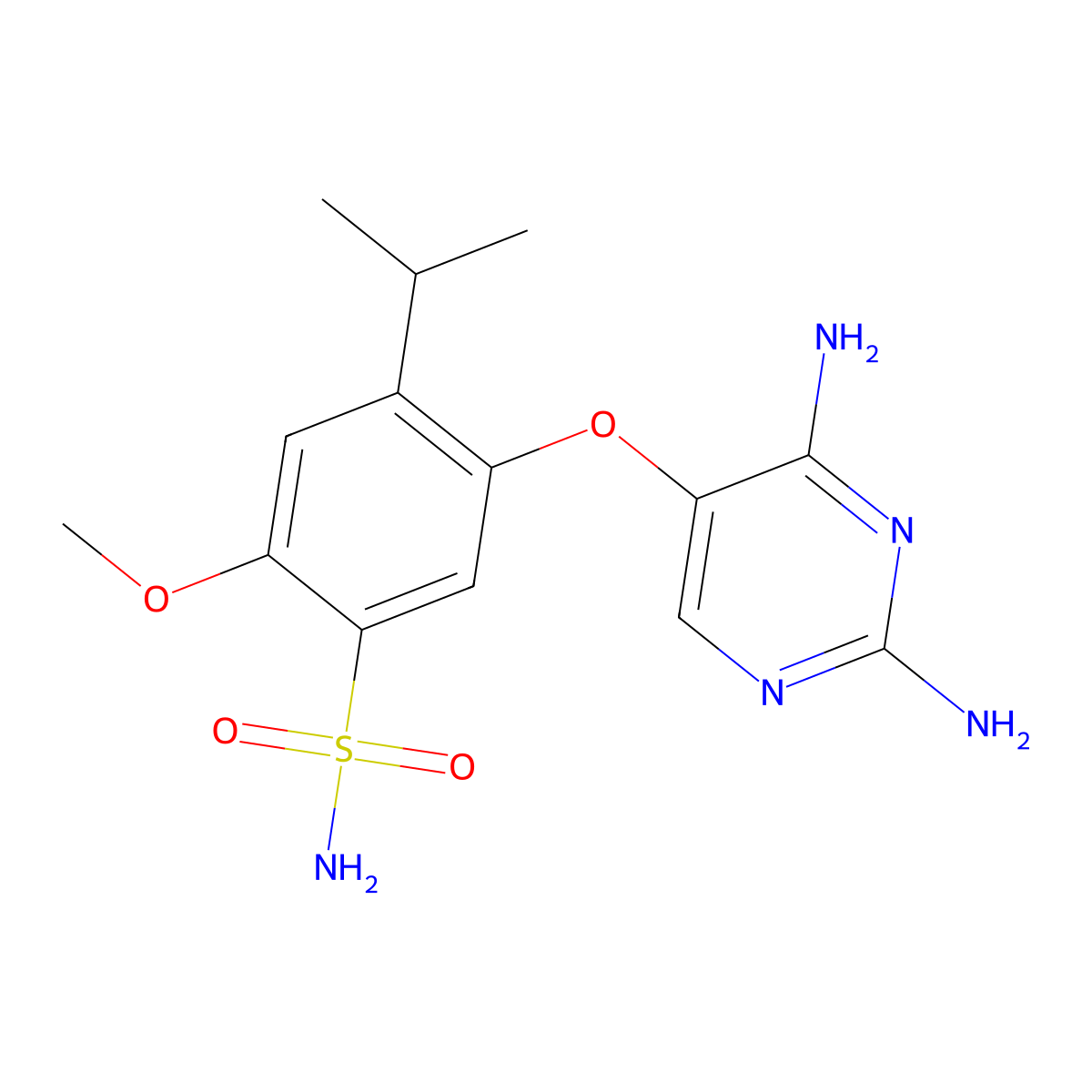 Gefapixant molecular structure, CAS 1015787-98-0