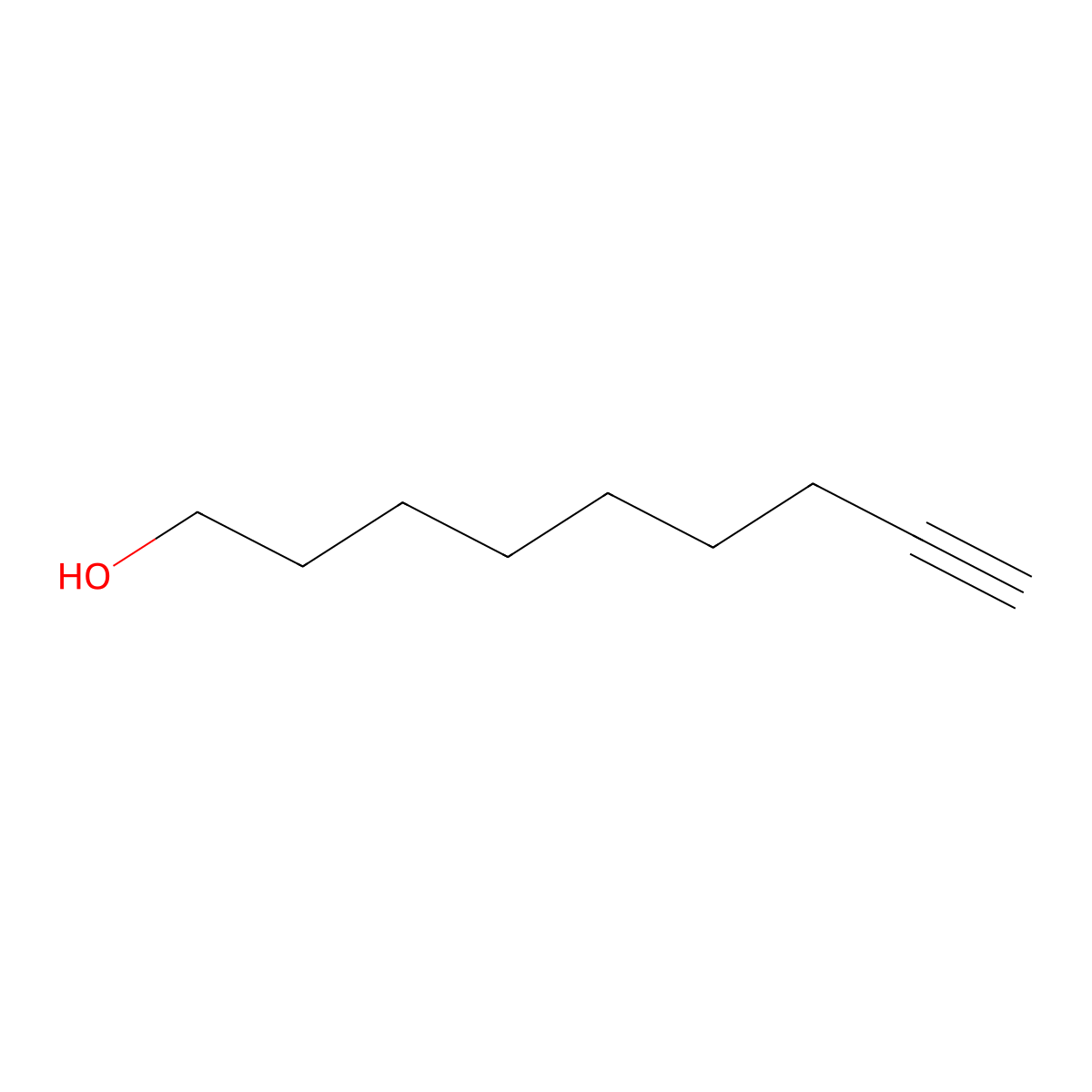 8-Nonyn-1-ol molecular structure, CAS 10160-28-8