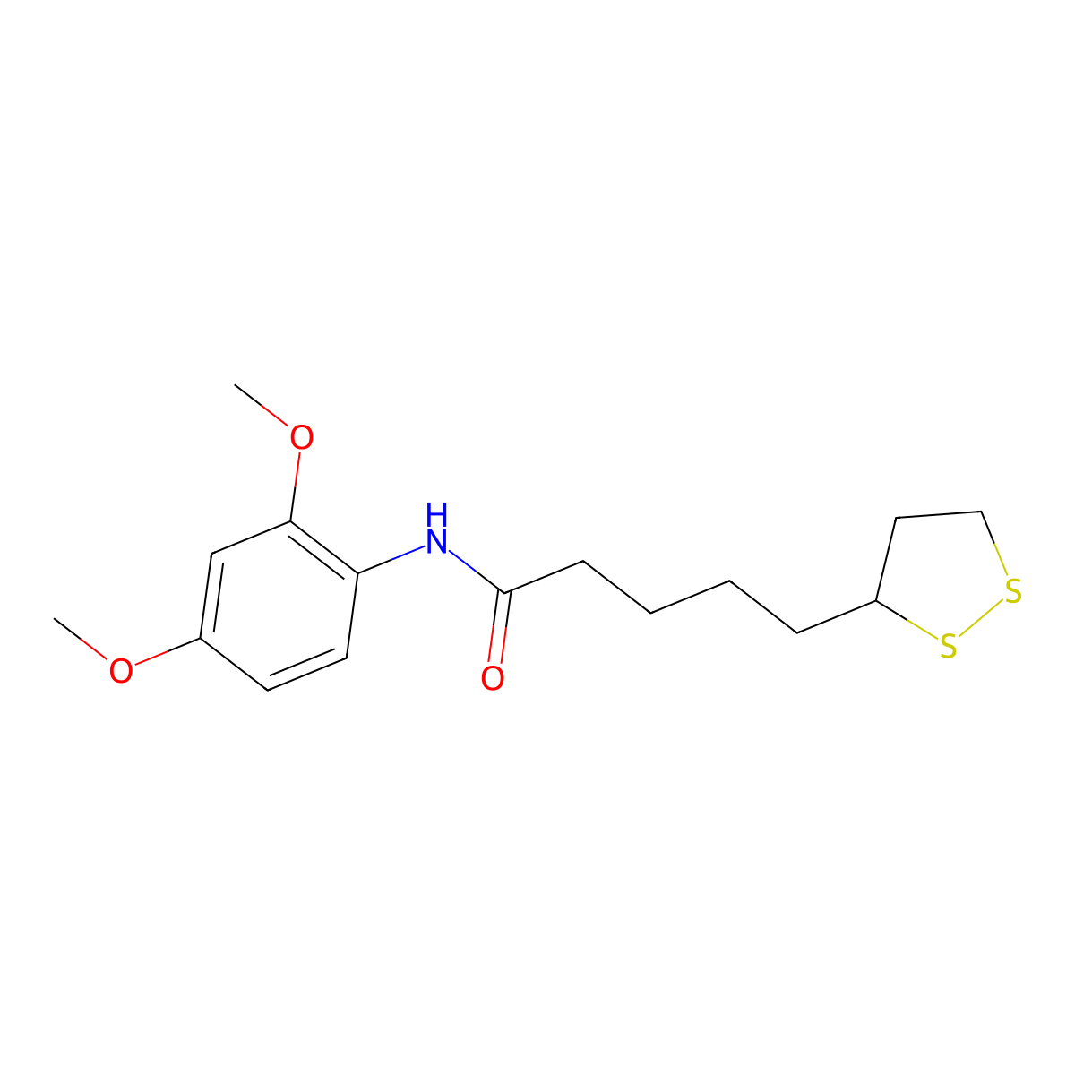 C16H23NO3S2 molecular structure, CAS 1016055-32-5