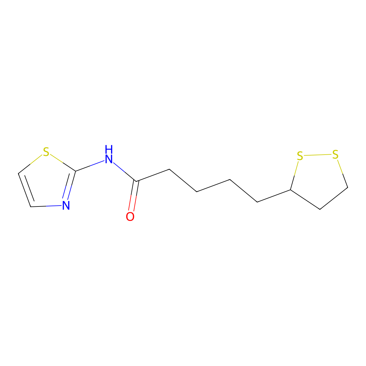 C11H16N2OS3 molecular structure, CAS 1016056-06-6