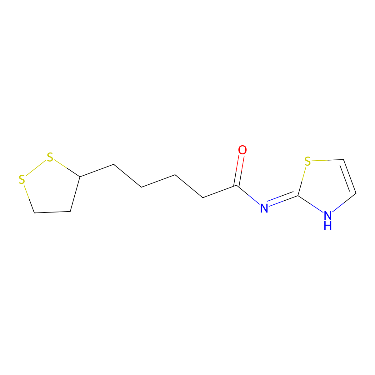 C11H16N2OS3 molecular structure, CAS 1016056-06-6