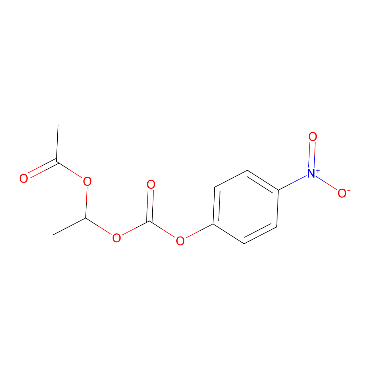 1-Acetoxyethyl p-nitrophenyl carbonate molecular structure, CAS 101623-68-1