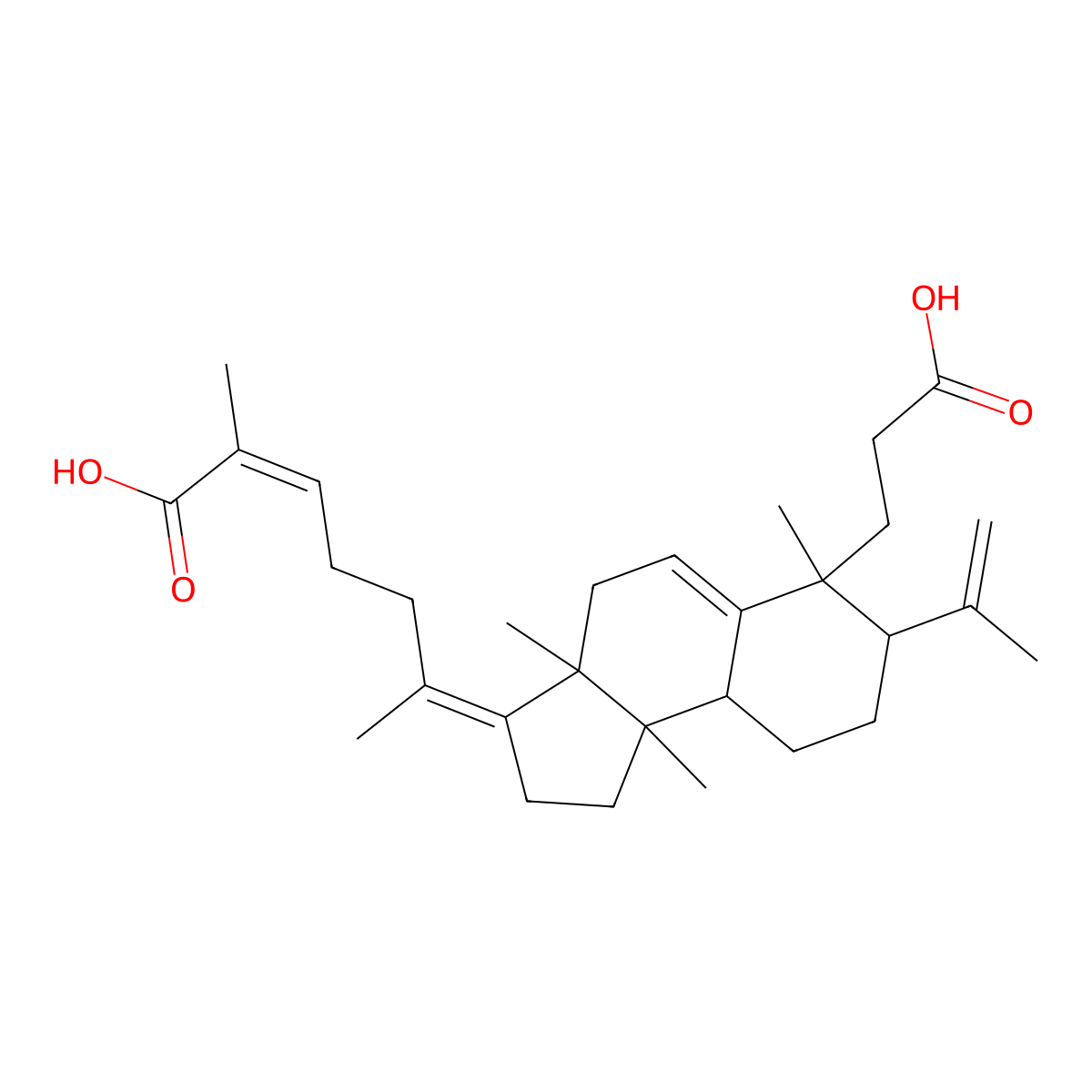 Kadsuracoccinic Acid A molecular structure, CAS 1016260-22-2