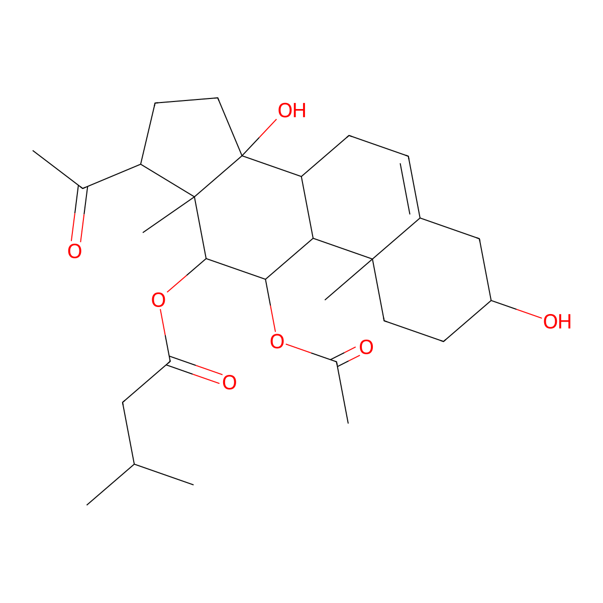 Drevogenin A molecular structure, CAS 10163-83-4