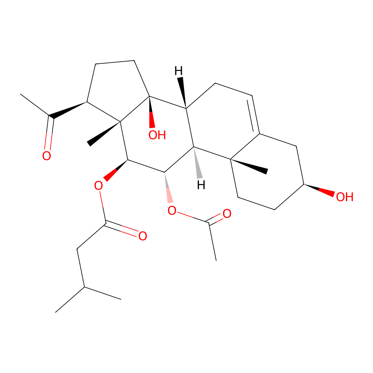 Drevogenin A molecular structure, CAS 10163-83-4
