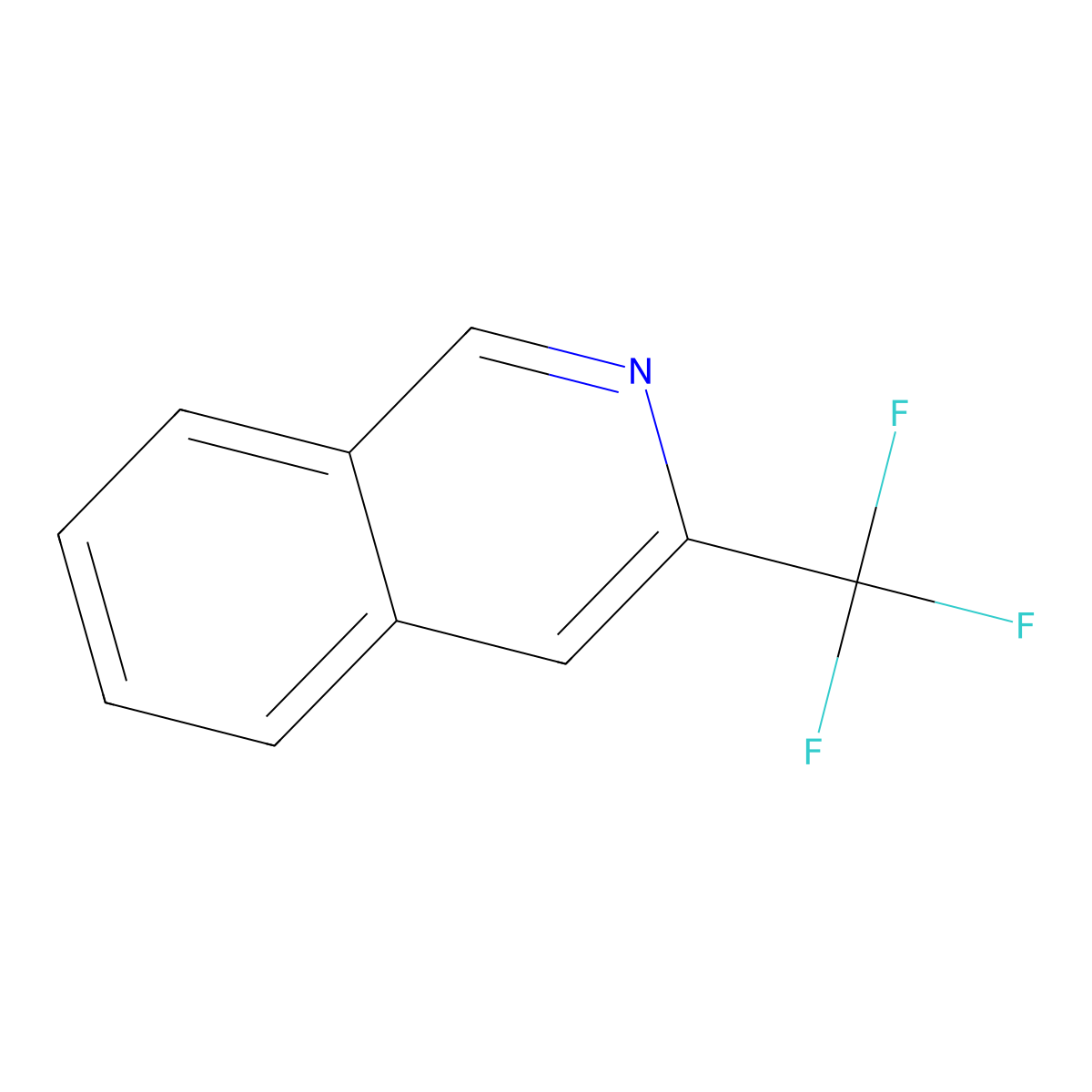 3-(Trifluoromethyl)isoquinoline molecular structure, CAS 101640-57-7