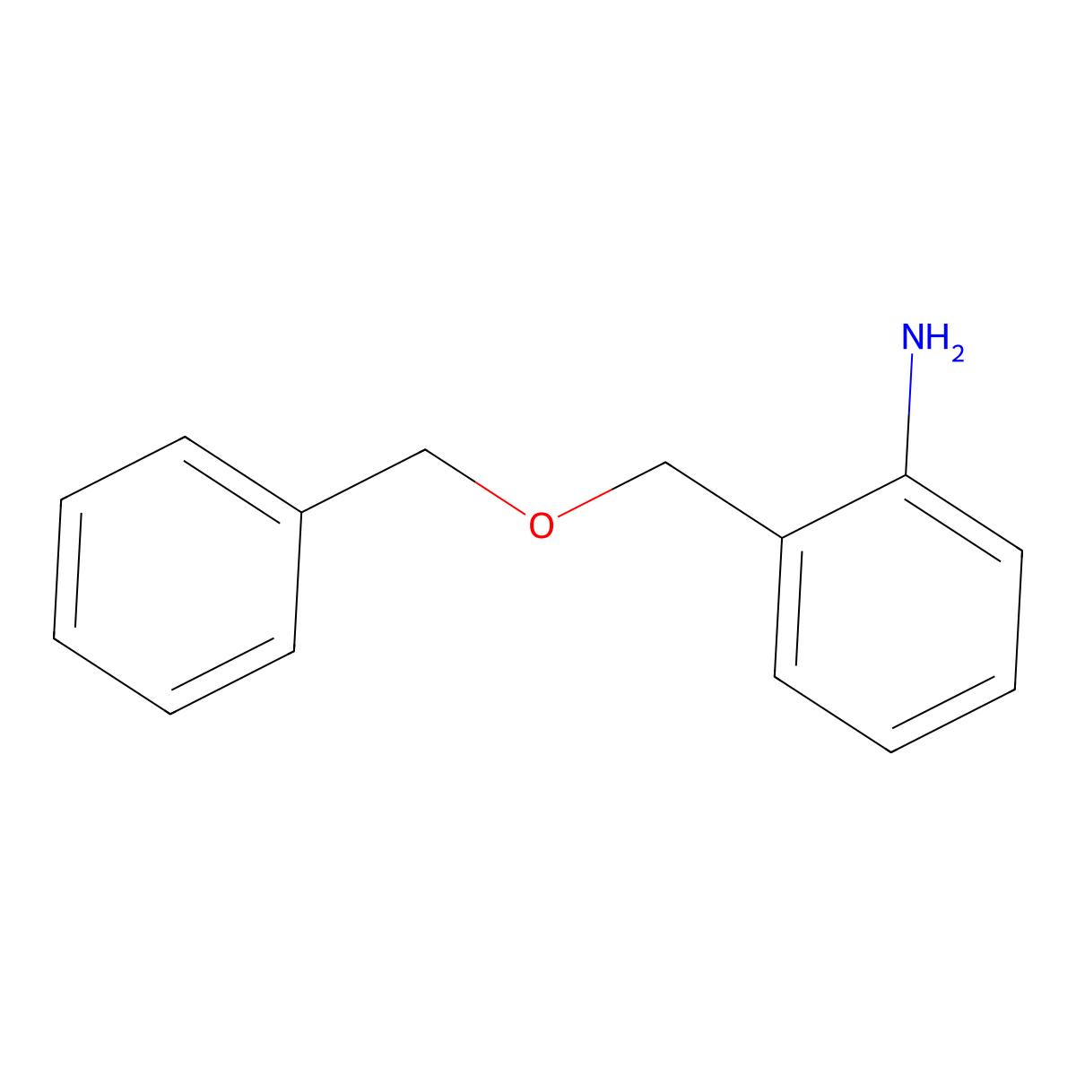 2-[(Benzyloxy)methyl]aniline molecular structure, CAS 1016498-66-0