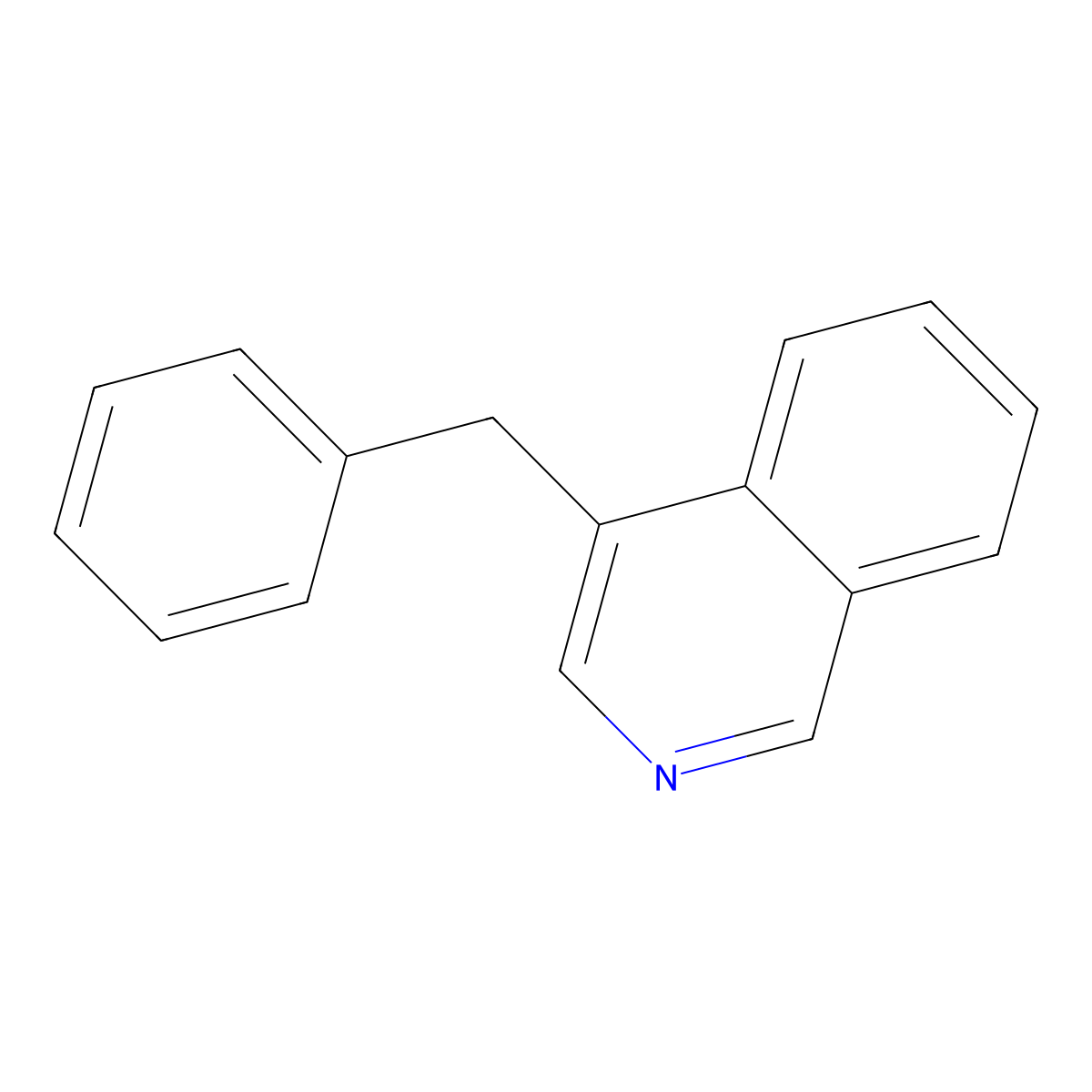 4-Benzylisoquinoline molecular structure, CAS 10166-05-9