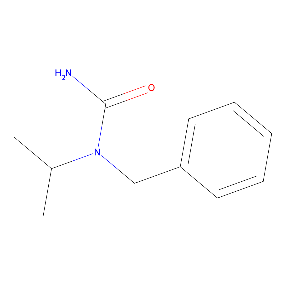 1-Benzyl-1-(propan-2-yl)urea molecular structure, CAS 1016684-42-6