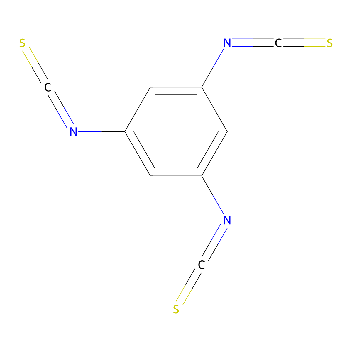 ISOTHIOCYANIC ACID, s-PHENENYL ESTER molecular structure, CAS 101670-67-1