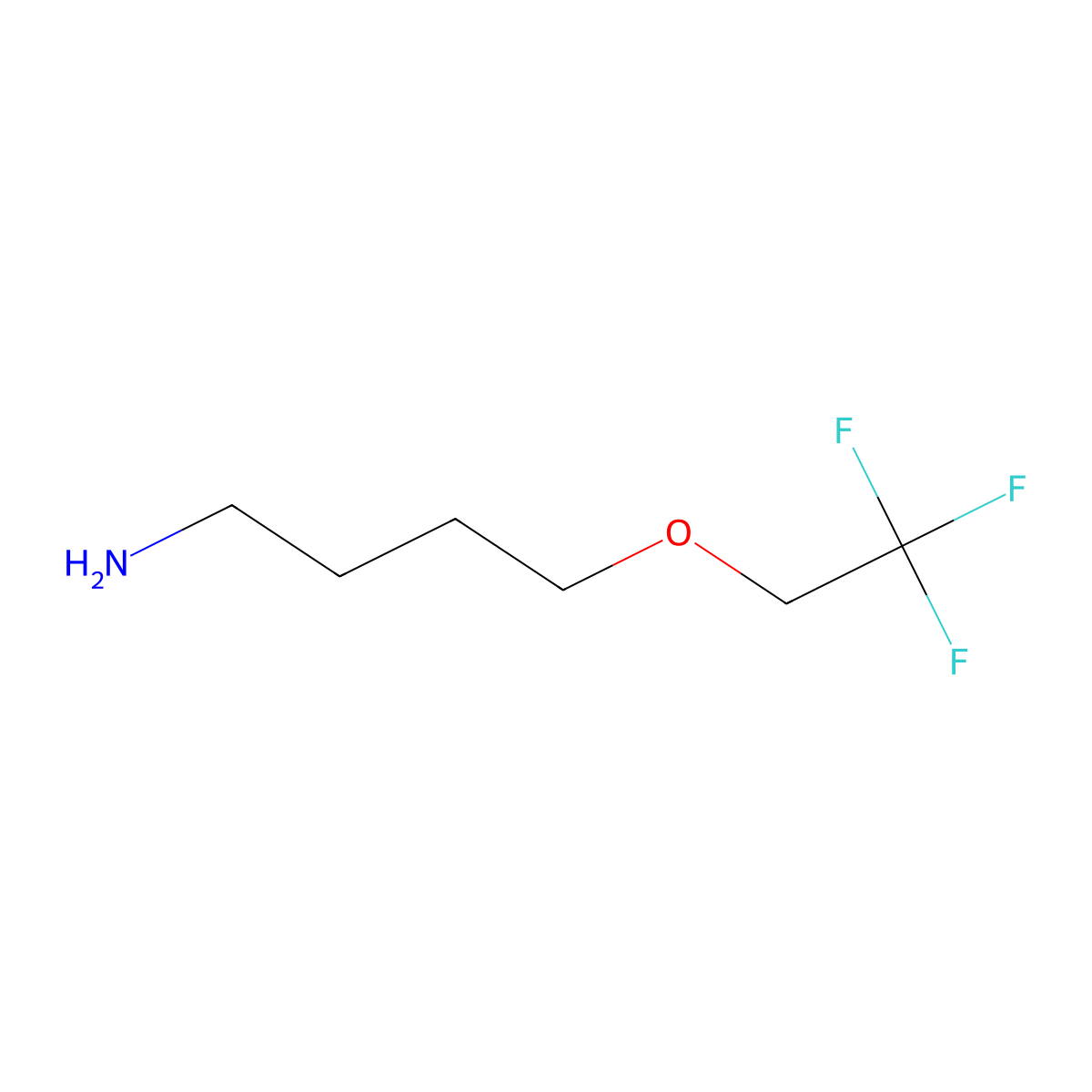 4-(2,2,2-Trifluoroethoxy)butan-1-amine molecular structure, CAS 1016719-02-0