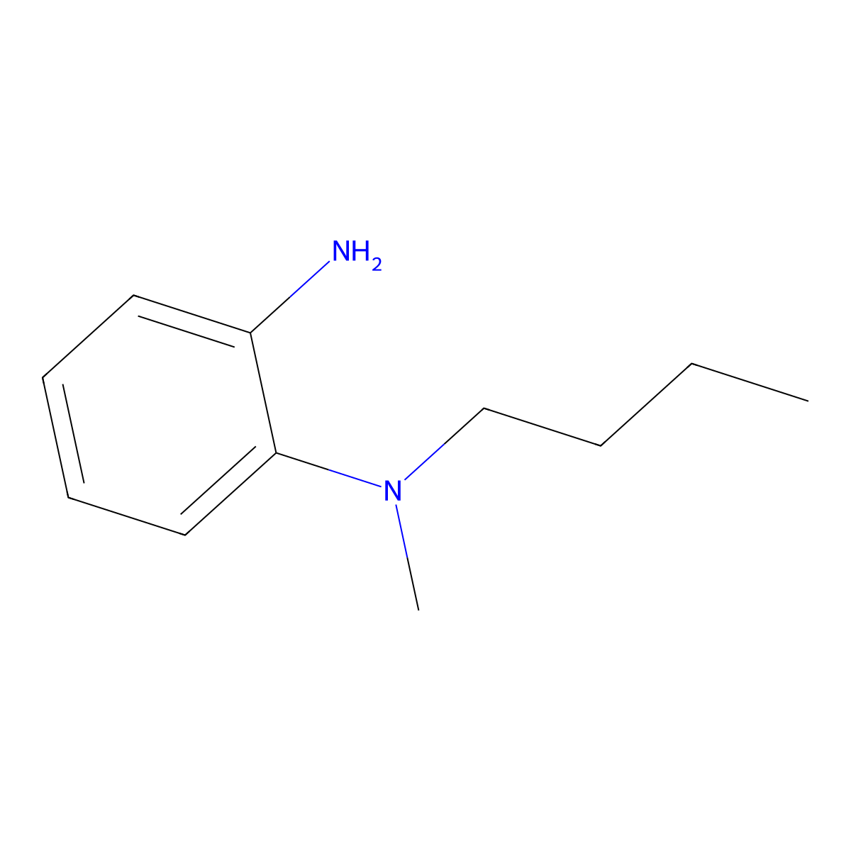 N1-Butyl-N1-methylbenzene-1,2-diamine molecular structure, CAS 1016727-11-9
