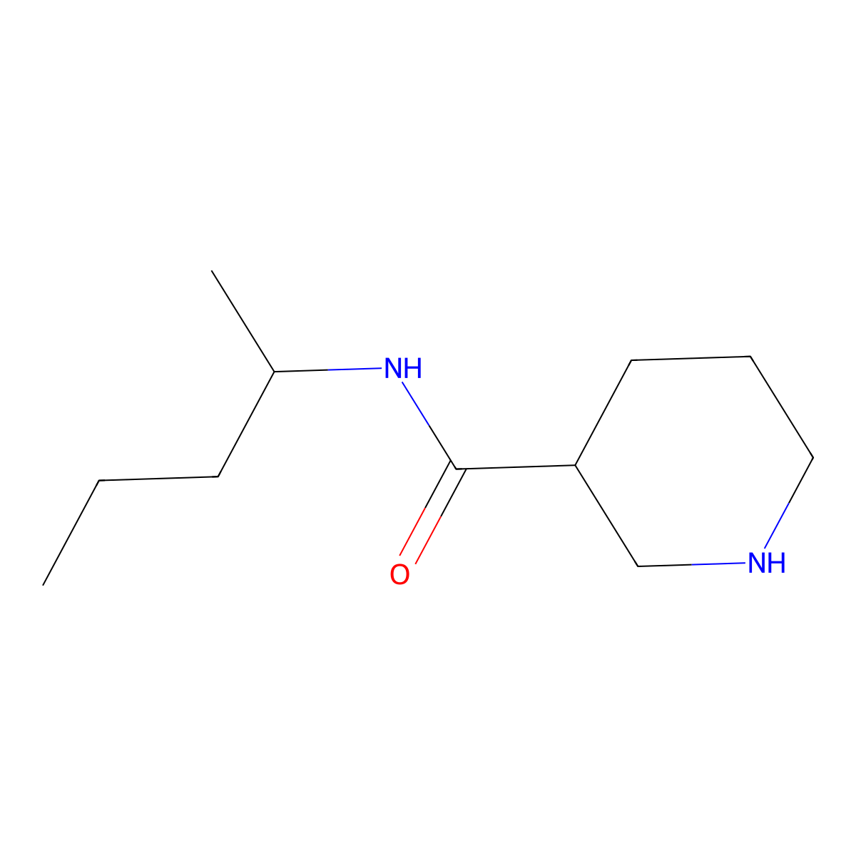 N-(Pentan-2-YL)piperidine-3-carboxamide molecular structure, CAS 1016755-96-6