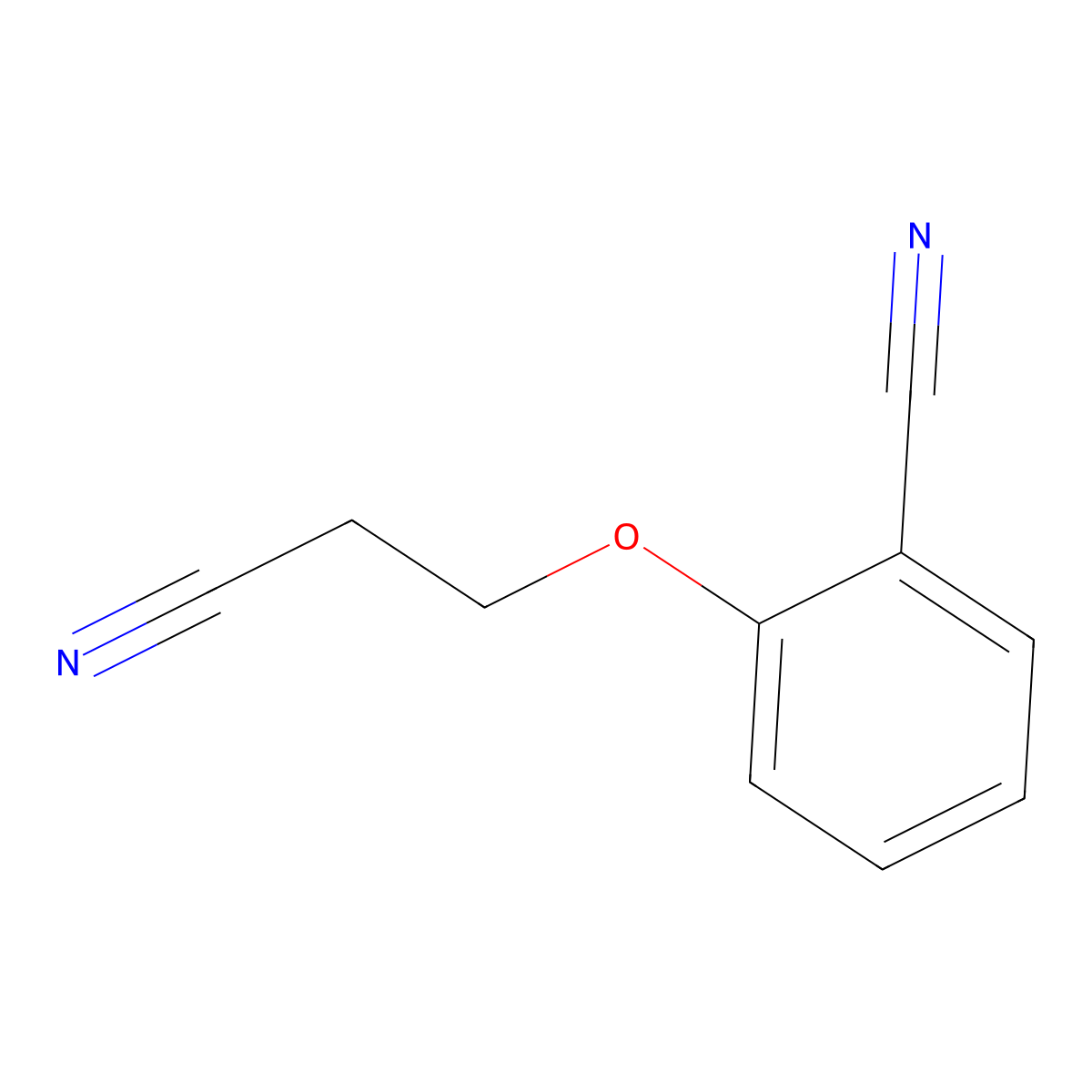 2-(2-Cyanoethoxy)benzonitrile molecular structure, CAS 1016777-70-0