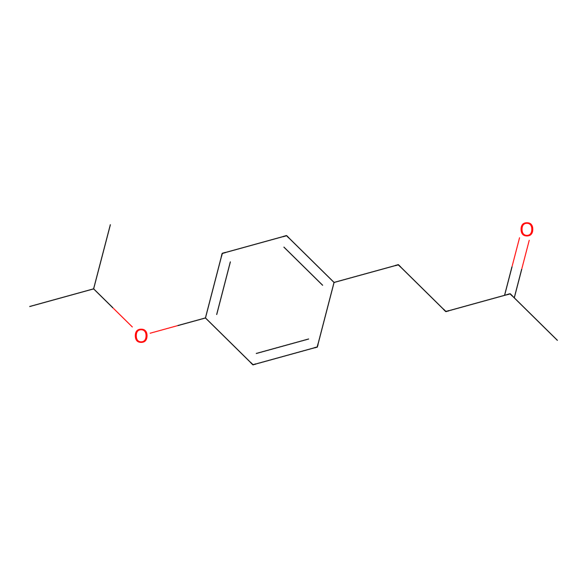 4-(4-Isopropoxy-phenyl)-butan-2-one molecular structure, CAS 1016851-63-0