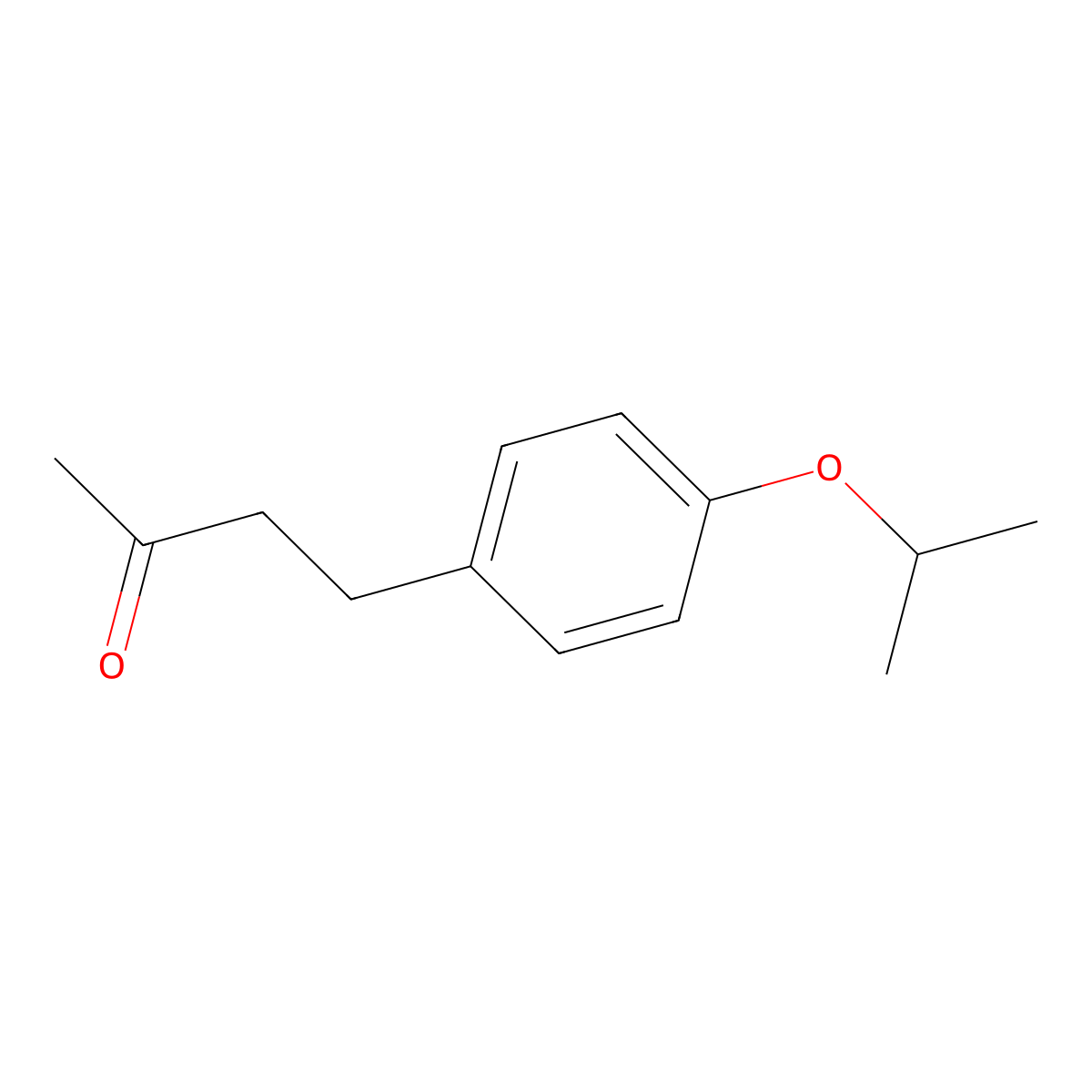4-(4-Isopropoxy-phenyl)-butan-2-one molecular structure, CAS 1016851-63-0