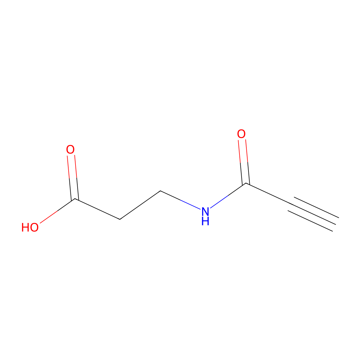 3-(Prop-2-ynamido)propanoic acid molecular structure, CAS 1016861-52-1