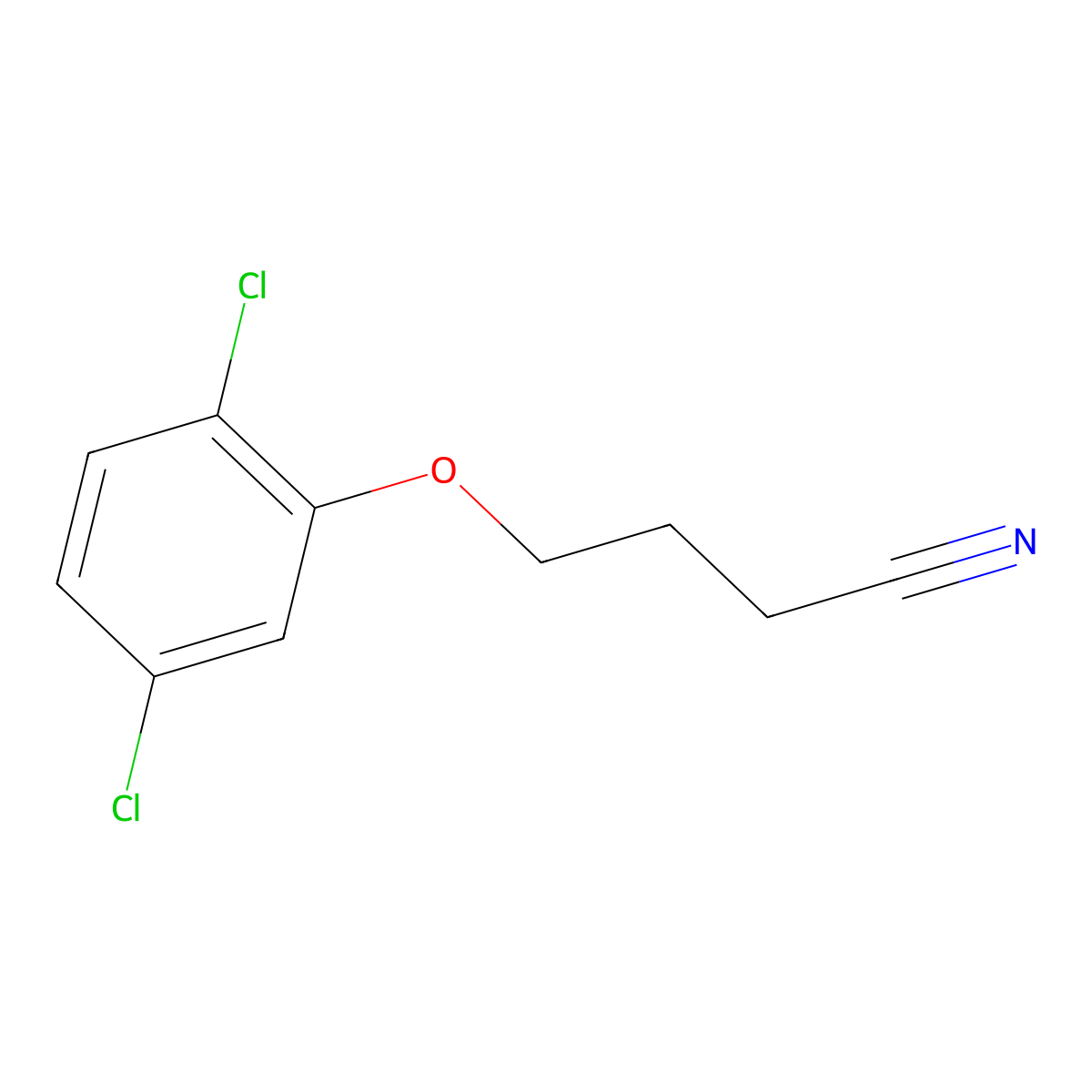 4-(2,5-Dichloro-phenoxy)butanenitrile molecular structure, CAS 1016868-89-5