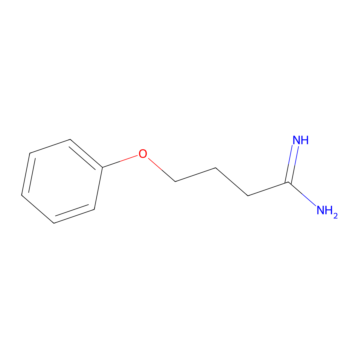 4-Phenoxybutanimidamide molecular structure, CAS 1016879-62-1