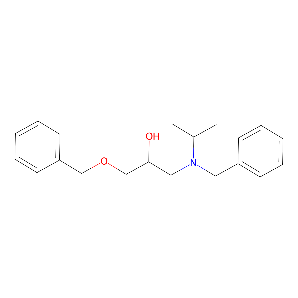 1-(Benzyloxy)-3-[benzyl(propan-2-yl)amino]propan-2-ol molecular structure, CAS 1016886-28-4