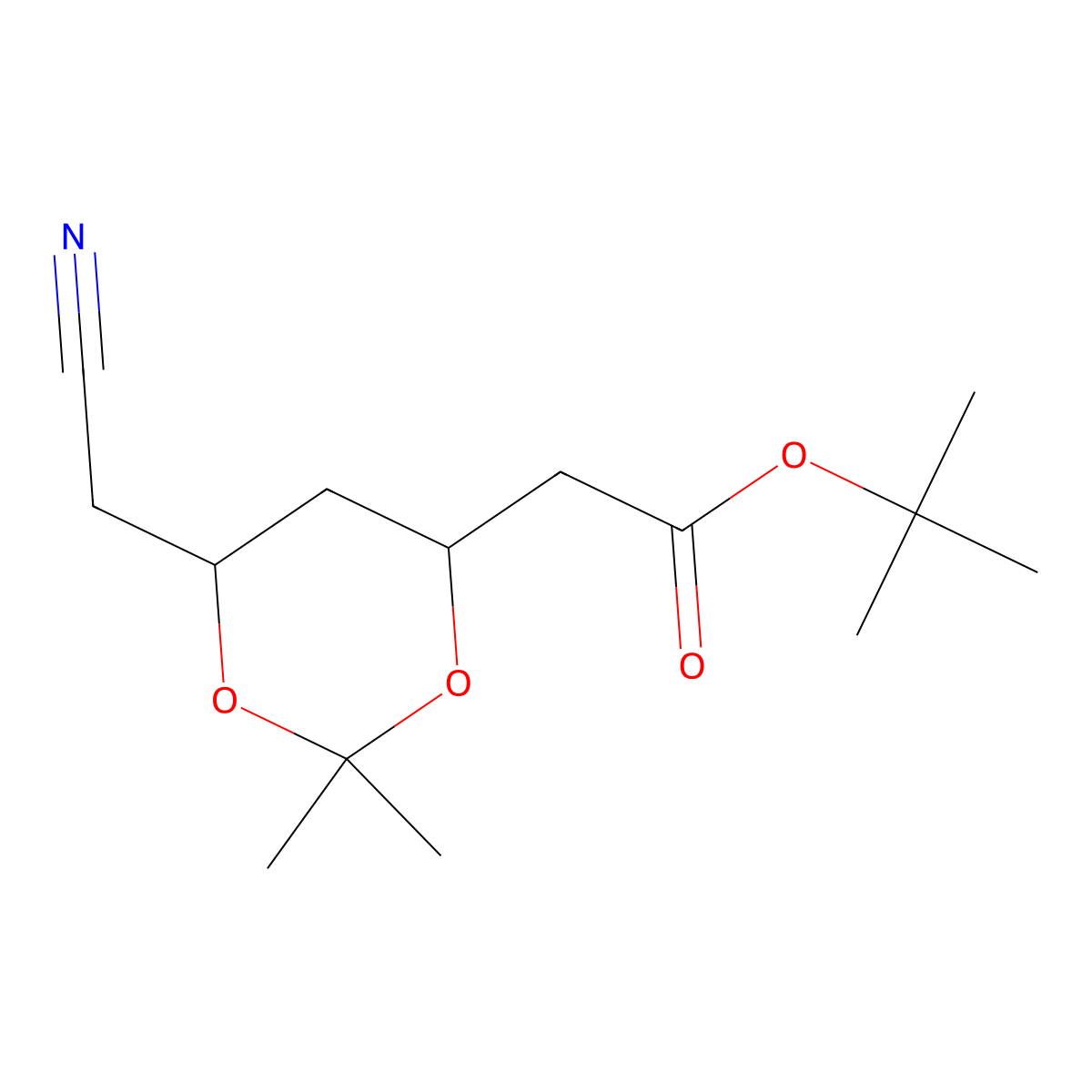1-yl]ethyl]-2,2-diMethyl-1,3-dioxane-4-acetate molecular structure, CAS 1016893-70-1
