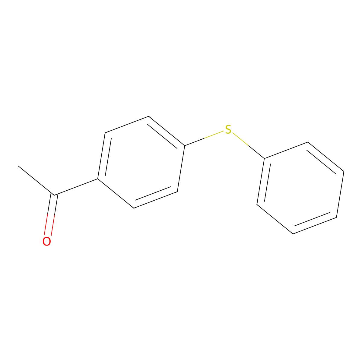 1-(4-(Phenylthio)phenyl)ethan-1-one molecular structure, CAS 10169-55-8