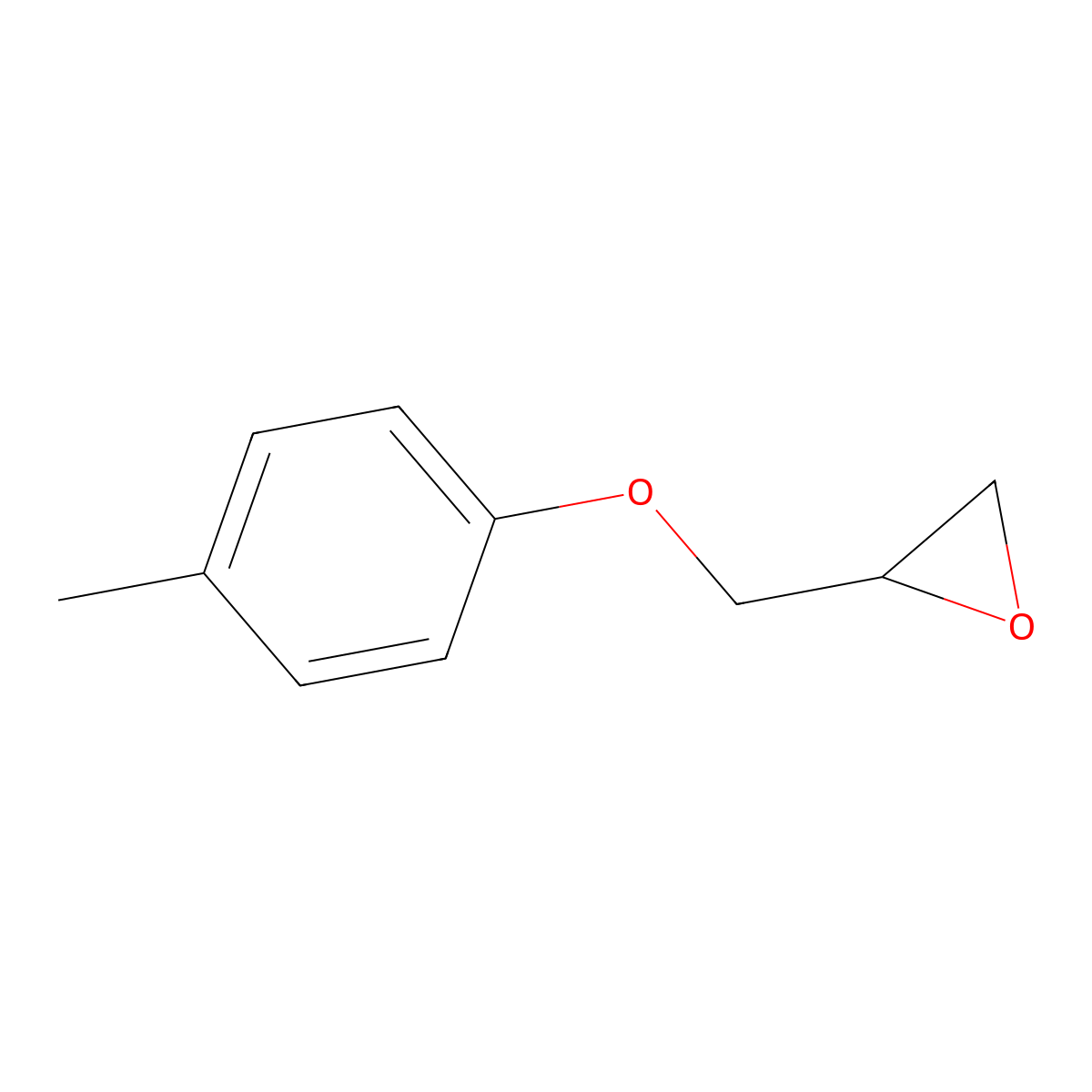 (2S)-2-[(4-methylphenoxy)methyl]oxirane molecular structure, CAS 101693-40-7