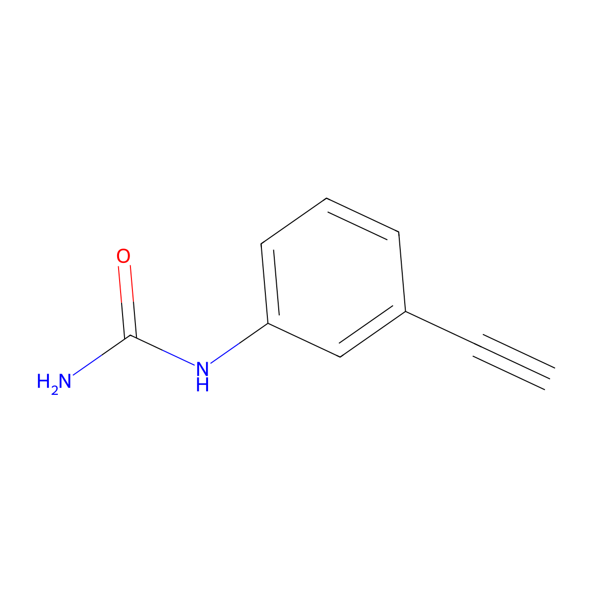 (3-Ethynylphenyl)urea molecular structure, CAS 1017034-89-7