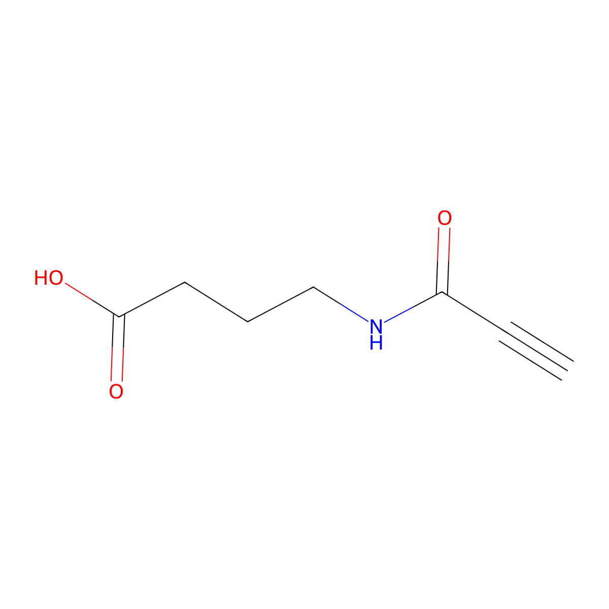 4-(Prop-2-ynoylamino)butanoic acid molecular structure, CAS 1017050-45-1