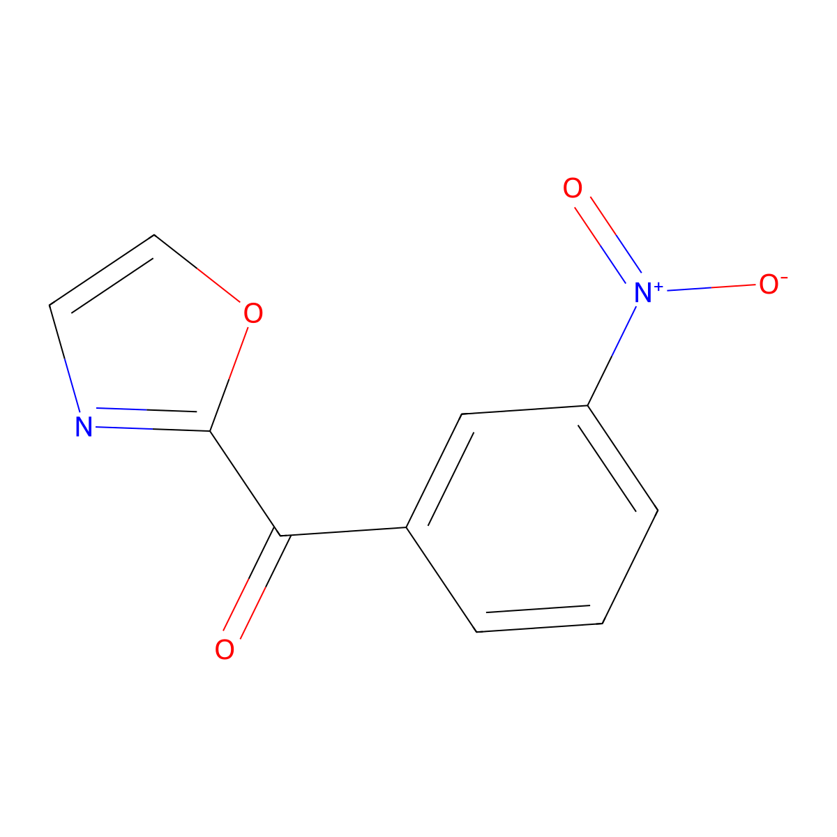 2-(3-Nitrobenzoyl)oxazole molecular structure, CAS 1017060-79-5