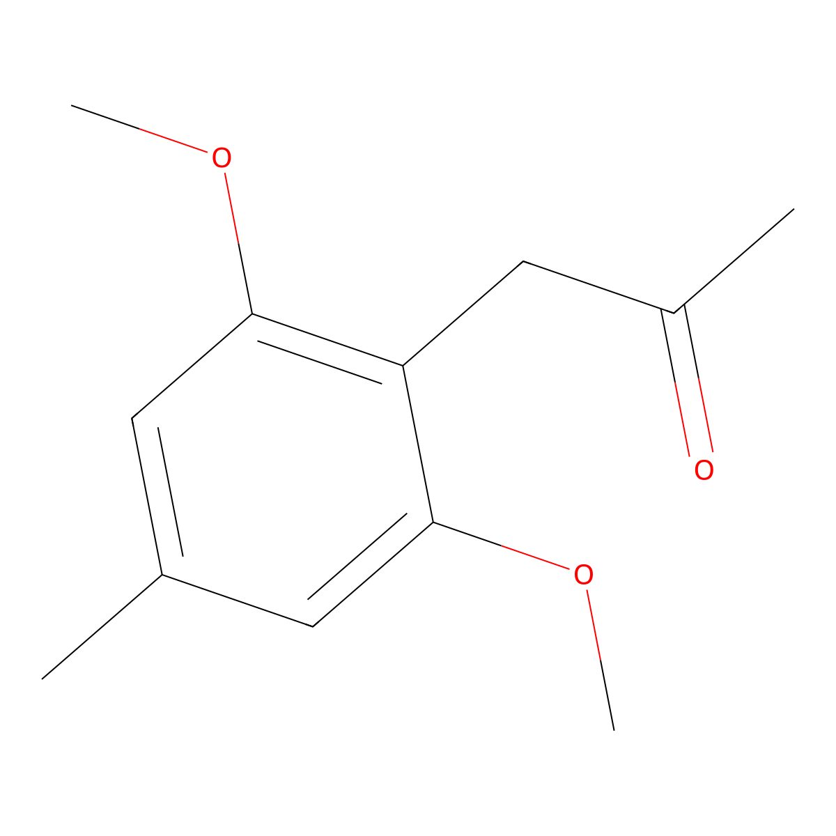 1-(2,6-Dimethoxy-4-Methylphenyl)Acetone molecular structure, CAS 1017083-30-5