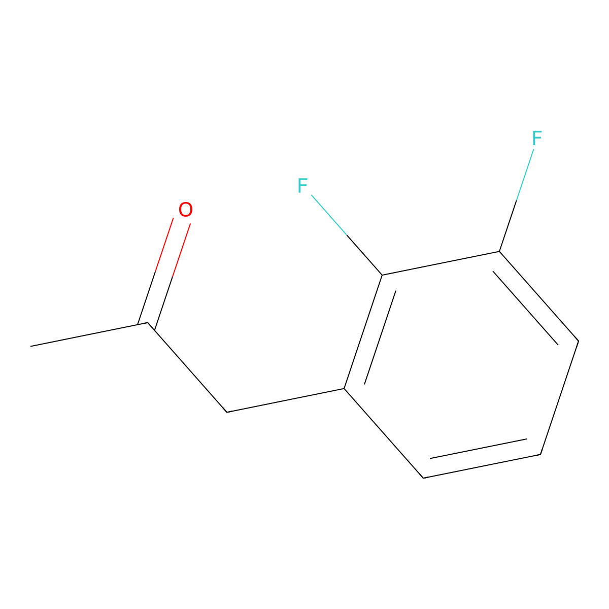 1-(2,3-Difluorophenyl)propan-2-one molecular structure, CAS 101712-19-0