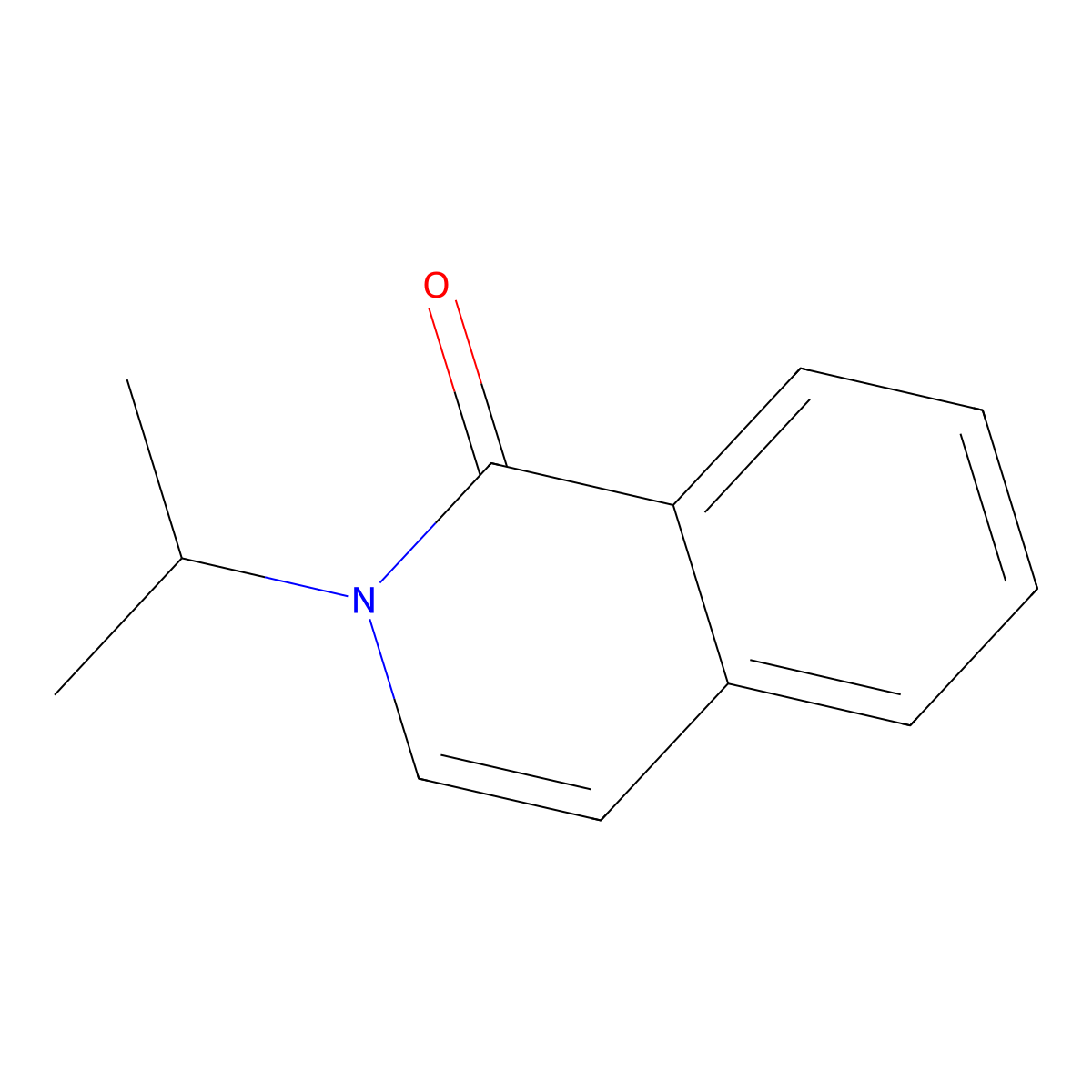 2-(Propan-2-yl)isoquinolin-1(2H)-one molecular structure, CAS 101712-97-4