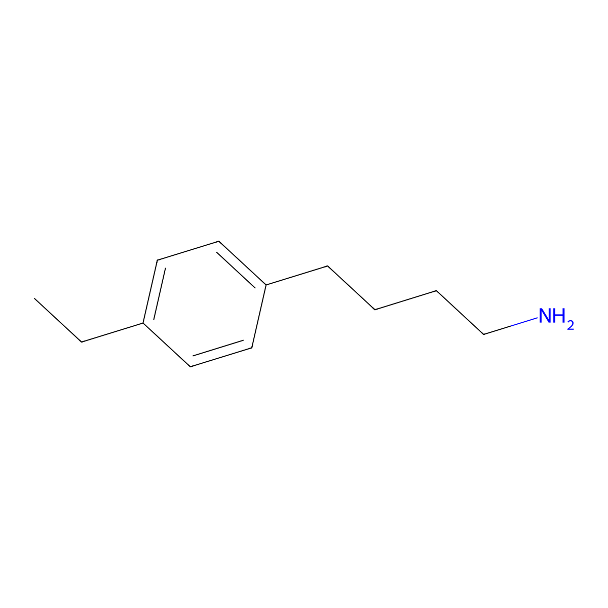 4-(4-Ethylphenyl)butan-1-amine molecular structure, CAS 1017125-26-6