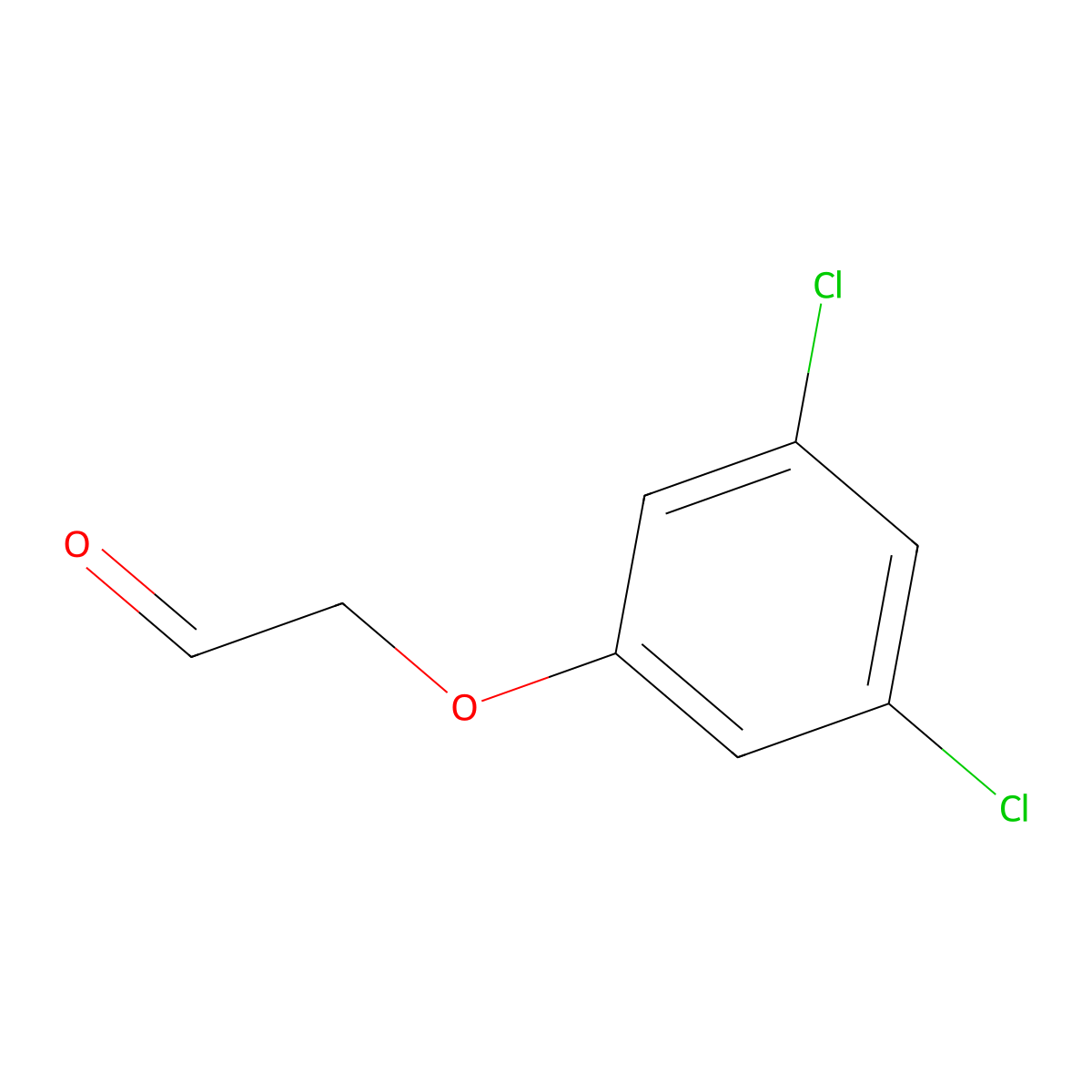 2-(3,5-Dichlorophenoxy)acetaldehyde molecular structure, CAS 1017206-81-3