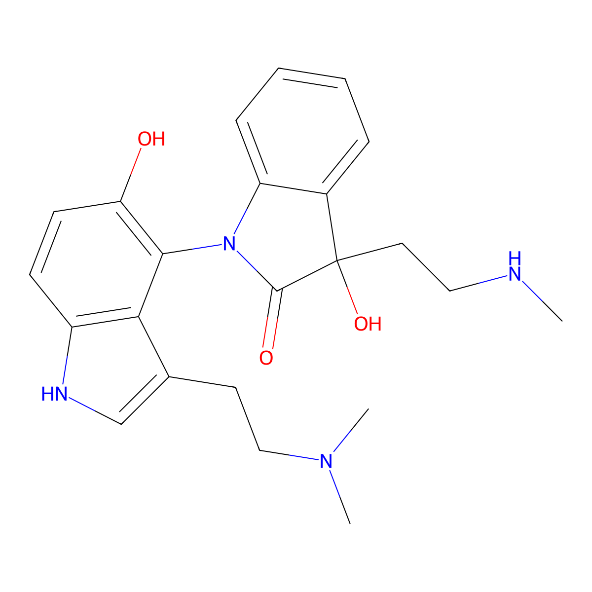 Donasine molecular structure, CAS 1017237-81-8