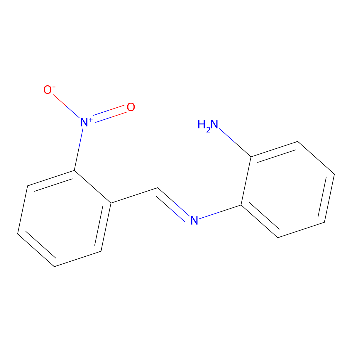 N~1~-[(2-nitrophenyl)methylene]-1,2-benzenediamine molecular structure, CAS 10173-60-1