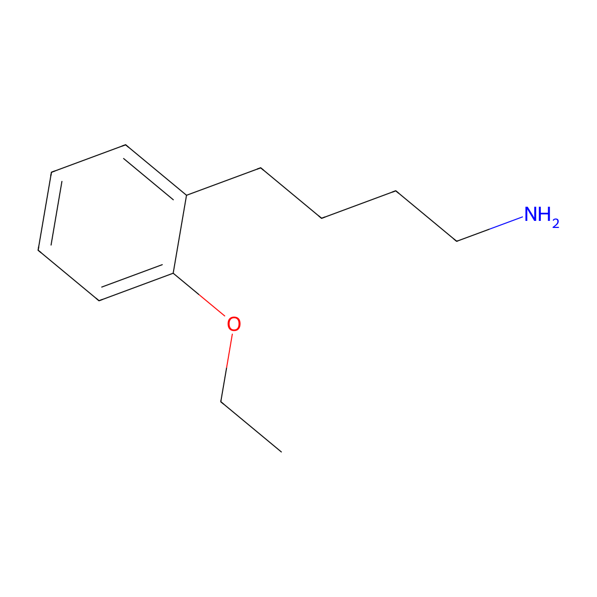 4-(2-Ethoxyphenyl)butan-1-amine molecular structure, CAS 1017337-90-4