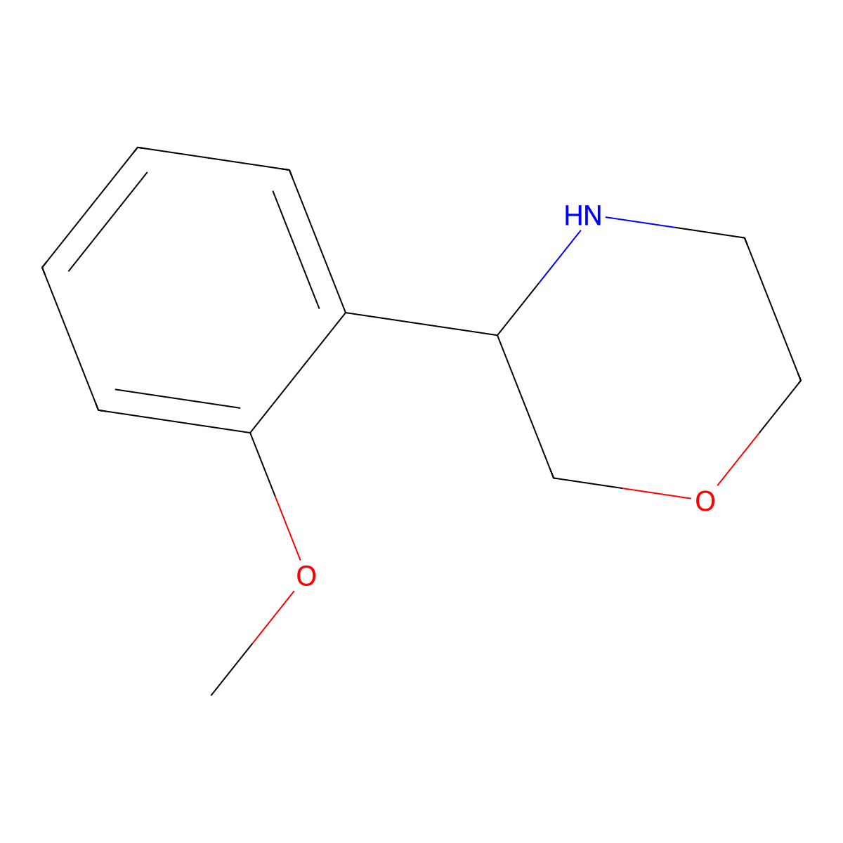 3-(2-Methoxyphenyl)morpholine molecular structure, CAS 1017418-54-0