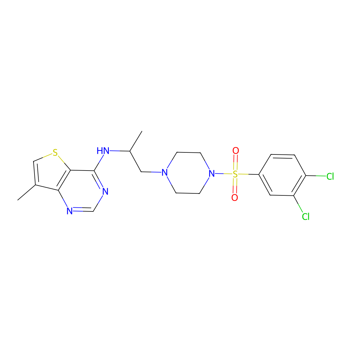 LPA2 antagonist 1 molecular structure, CAS 1017606-66-4