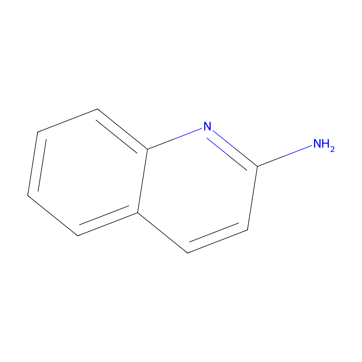 2-Aminoquinoline molecular structure, CAS 101772-05-8