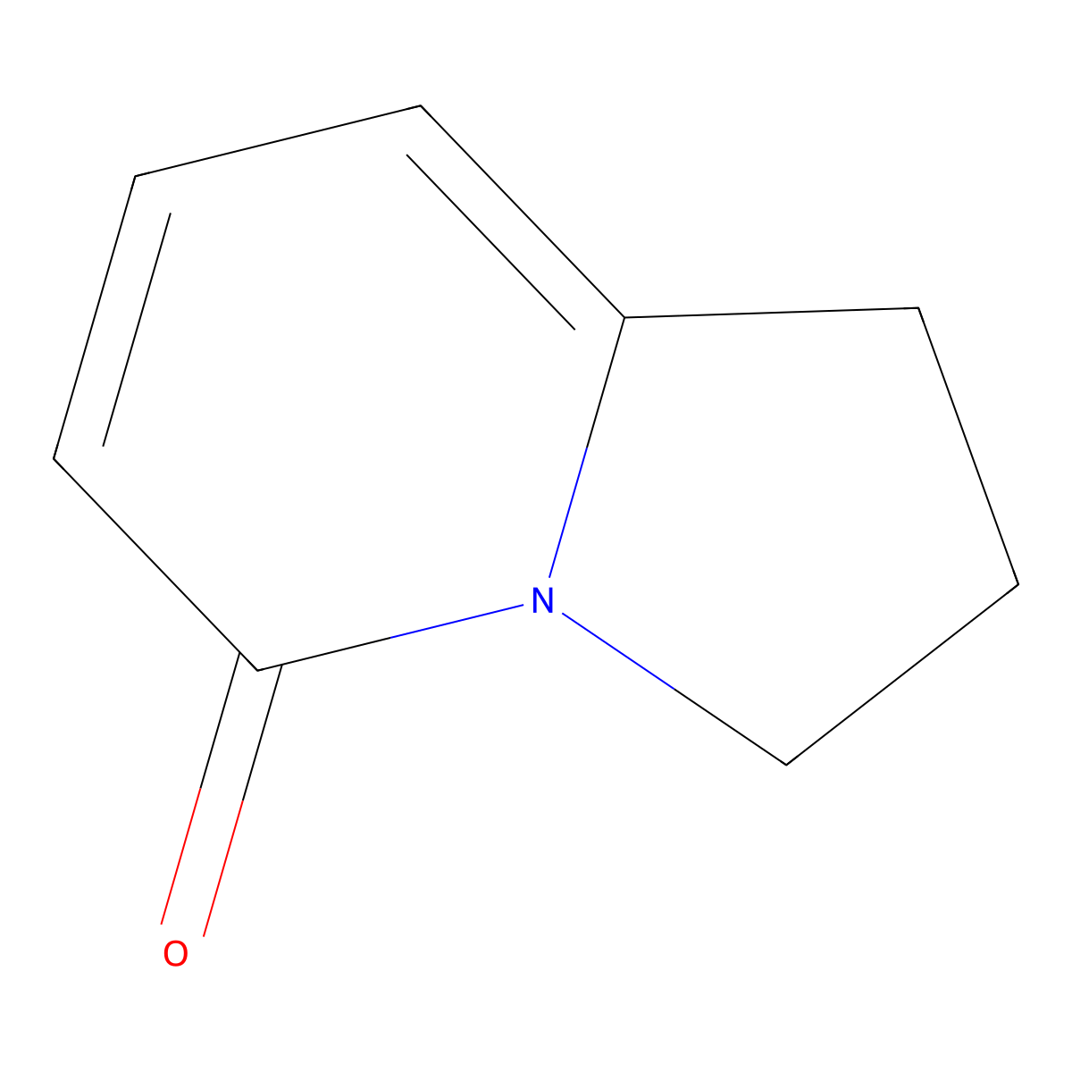 2,3-Dihydroindolizin-5(1H)-one molecular structure, CAS 101773-62-0