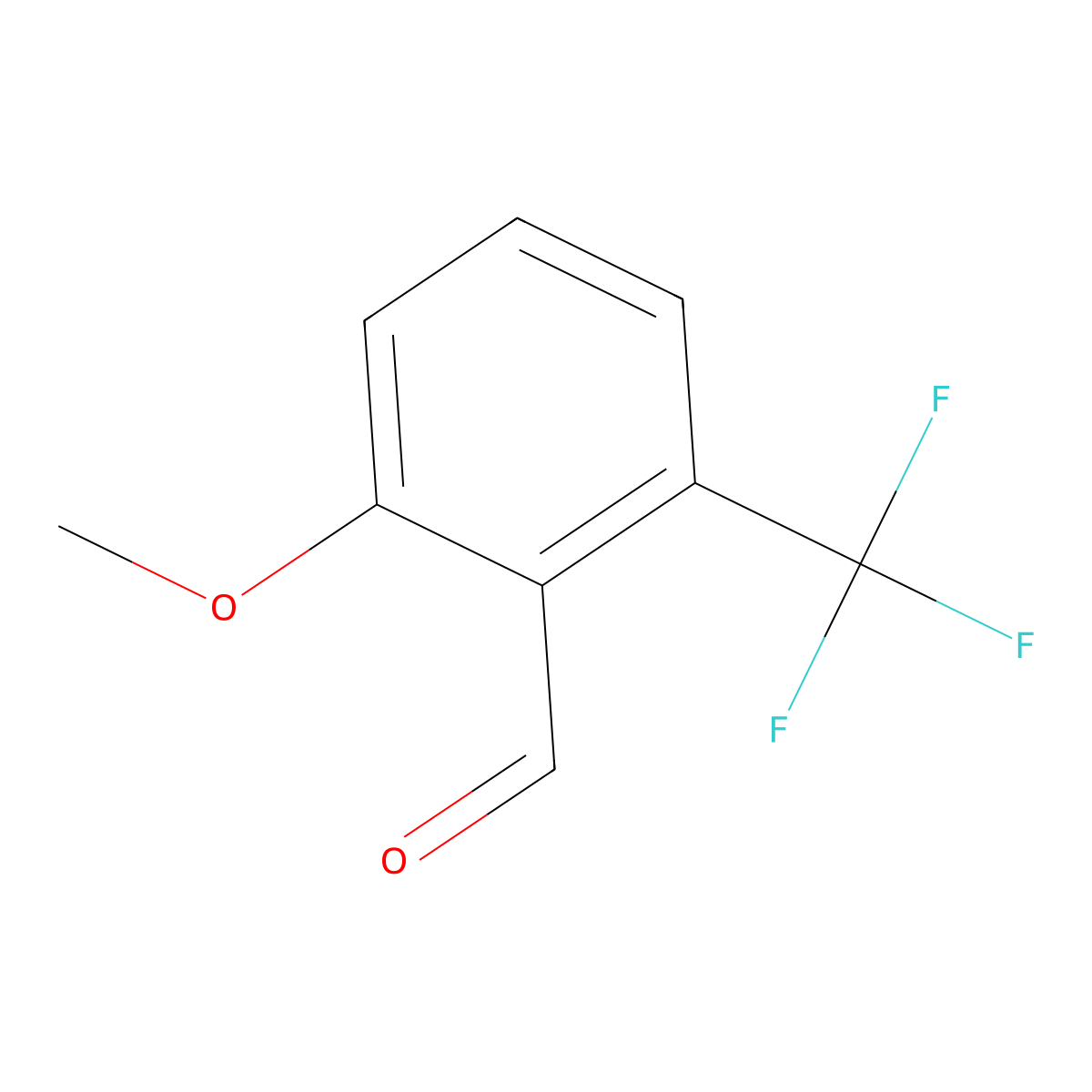 2-Methoxy-6-(trifluoromethyl)benzaldehyde molecular structure, CAS 1017778-98-1