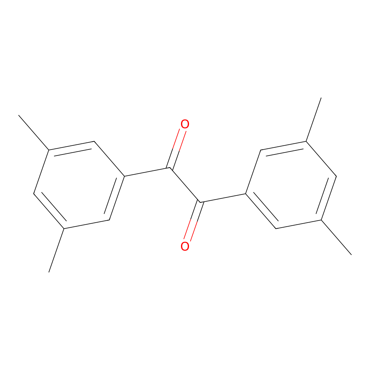 1,2-Bis(3,5-dimethylphenyl)ethane-1,2-dione molecular structure, CAS 101789-41-7