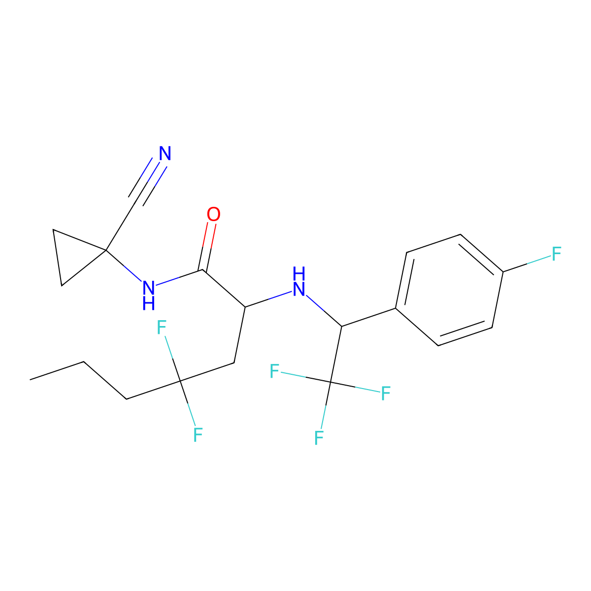 Cathepsin Inhibitor 2 molecular structure, CAS 1017931-53-1