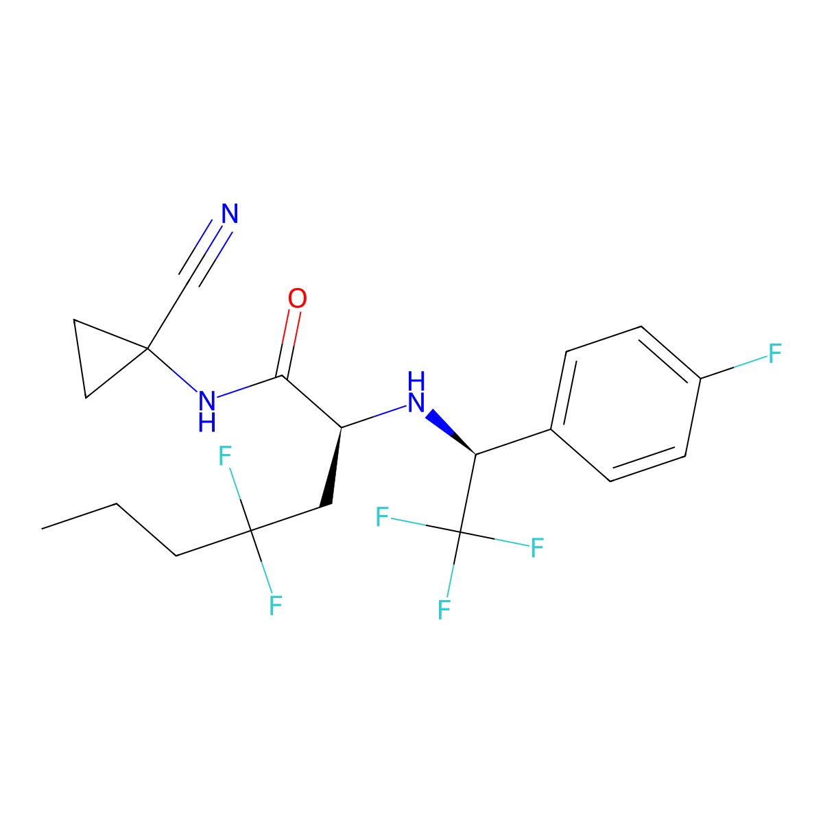 Cathepsin Inhibitor 2 molecular structure, CAS 1017931-53-1