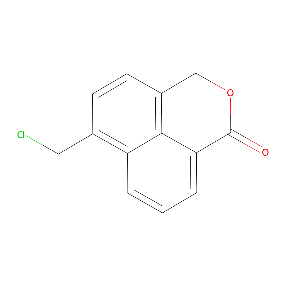 6-(Chloromethyl)benzo[de]isochromen-1(3H)-one molecular structure, CAS 1018-47-9