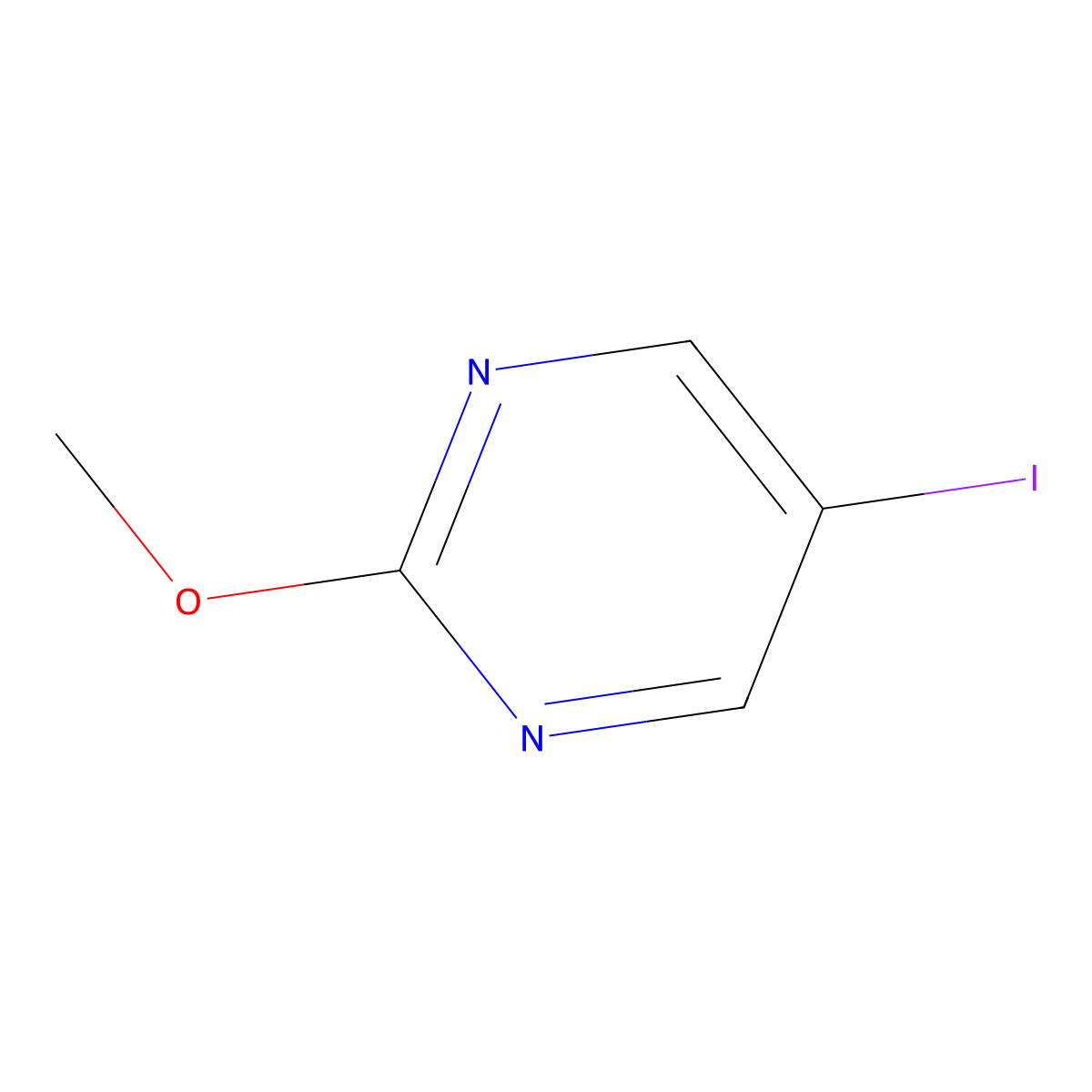 5-Iodo-2-methoxypyrimidine molecular structure, CAS 101803-06-9