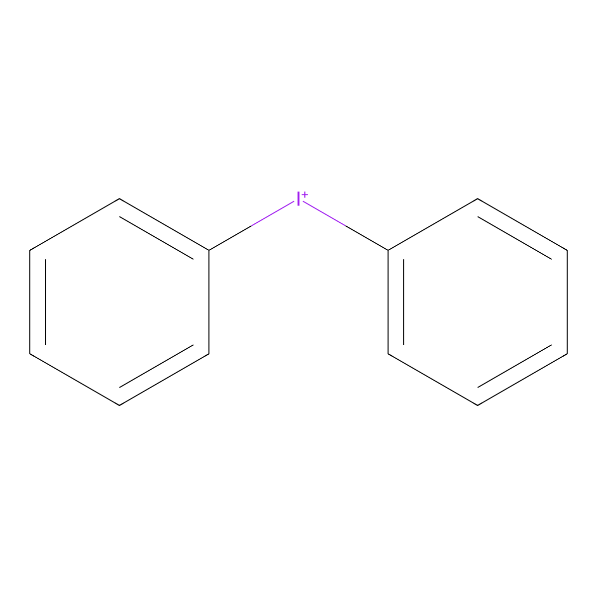 Diphenyliodonium molecular structure, CAS 10182-84-0