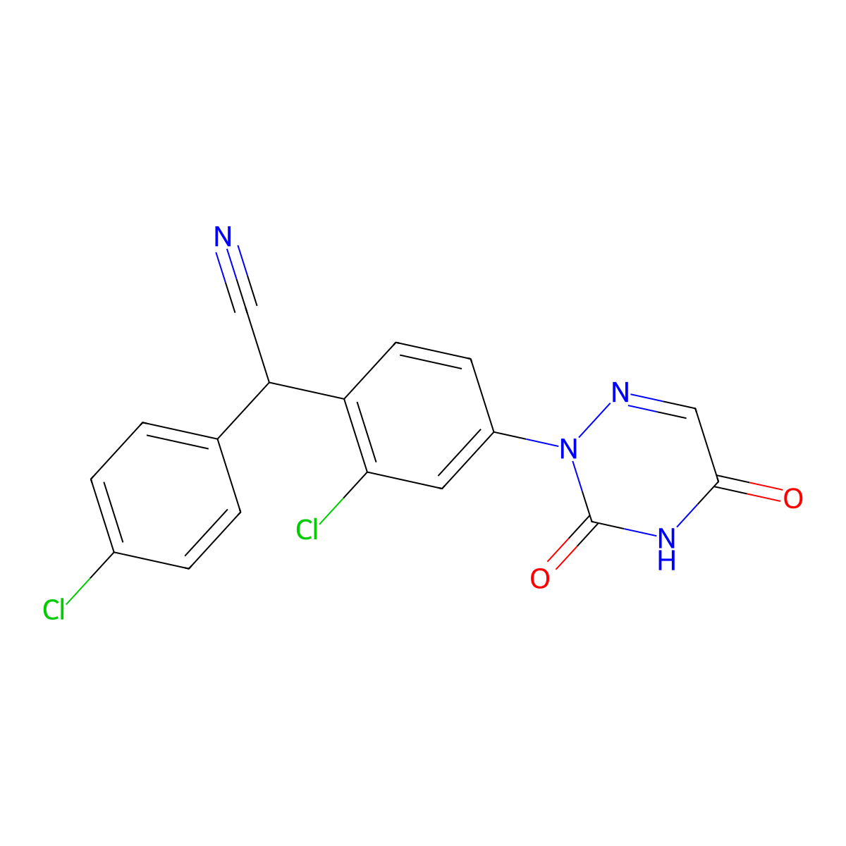 Clazuril molecular structure, CAS 101831-36-1